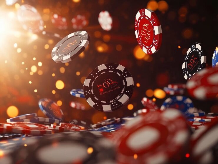 Play'n GO slot game interface showing bet slider, spin button, and win calculation